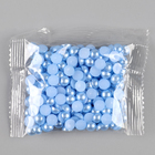 Ёлочный шар своими руками на новый год. Декор полубусинами «Нежно-голубой», набор для творчества - Фото 6