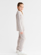 Костюм детский вязаный (кофта и брюки) MINAKU, цвет бежевый, рост 128 см - фото 28805061 Костюм детский вязаный (кофта и брюки) MINAKU, цвет бежевый, рост 128 см - фото 28805061