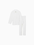 Костюм детский вязаный (кофта и брюки) MINAKU, цвет белый, рост 128 см 10561989 - фото 13756492
