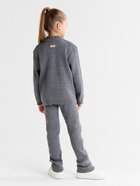 Костюм детский вязаный (кофта и брюки) MINAKU, цвет графит, рост 122 см 10561996 - фото 12827071 Костюм детский вязаный (кофта и брюки) MINAKU, цвет графит, рост 122 см 10561996 - фото 12827071