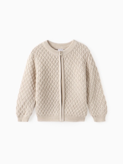 Джемпер для девочки MINAKU, бежевый, рост 134 см