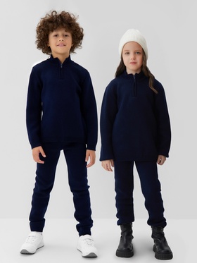 Костюм (кофта и брюки) детский MINAKU, тёмно-синий, рост 110 см