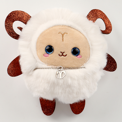 Мягкая игрушка — Зодиак «Создай своё украшение. Овен», с кулоном