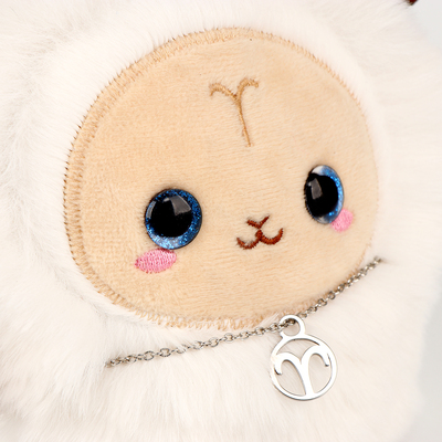 Мягкая игрушка — Зодиак «Создай своё украшение. Овен», с кулоном