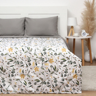 Покрывало LoveLife евро «Полевые цветы», 200×210±5 см, микрофайбер, 100% п/э - Фото 1