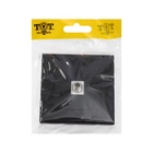 Розетка телевизионная TOT Glossy Glass, стекло, скрытая, одноместная, чёрная - Фото 5