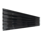 Экономпанель металл 1 мм, 1 паз, 100×1.9×15.5 см, шаг 2.5 см, чёрная - Фото 4
