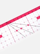 Линейка для квилтинга и пэчворка, 15×5 см, розовая - Фото 4