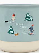 Кружка керамическая новогодняя «Теплой зимы», 400 мл, ручная работа - Фото 3