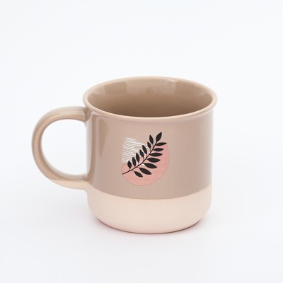 Кружка чайная керамическая «Веточка», 400 мл, ручная работа
