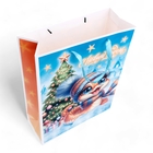 Пакет ламинированный вертикальный «Счастливая змейка», L 31×40×12 см - Фото 3