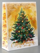 Пакет подарочный новогодний ламинированный «С Новым годом», L 31×40×11.5 см - Фото 4