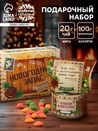 Подарочный набор «Новогодний запас»: чай, монпансье - фото 118582052