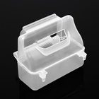 Кормушка для птиц, 11.5×5.2×9.2 см, внешняя, матовый пластик, прозрачная - Фото 5