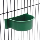 Кормушка для птиц 10.6×8.3×3.6 см, зелёная - Фото 3
