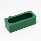 Кормушка для птиц внутренняя матовая 15×6.5×4.5 см, зелёная - Фото 5