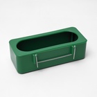 Кормушка для птиц внутренняя матовая 15×6.5×4.5 см, зелёная - Фото 6