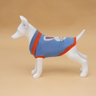 Свитер для животных «Зайка», размер XS, ДС 17, ОШ 17, ОГ 23-37 см, голубой - Фото 4