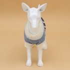 Свитер для животных «Волна», размер XS, ДС 17, ОШ 17, ОГ 23-37 см, голубой - Фото 5