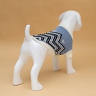 Свитер для животных «Волна», размер 2XL, ДС 34, ОШ 34, ОГ 32-51 см, голубой - Фото 3