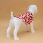 Свитер для животных ILOVEYOU, размер L, ДС 29, ОШ 29, ОГ 29-49 см, белый, красный - Фото 3