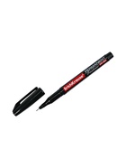 Маркер - лайнер перманентный ErichKrause FP-50, 0.6 мм, чернила на спиртовой основе, светостойкие и водостойкие, для любых поверхностей, чёрный - Фото 10