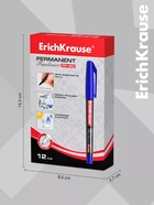 Маркер-линер перманентный ErichKrause. FP-50, синий, узел 0.6 мм - Фото 2