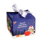 Шоколадная бомбочка «Новогодняя ёлка» с маршмеллоу, 38 г - Фото 4