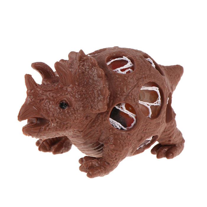 Антистресс игрушка «Динозавр», мялка с гидрогелем, набор 3 шт., МИКС - Фото 1