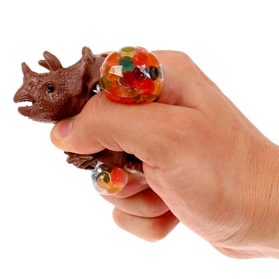 Антистресс игрушка «Динозавр», мялка с гидрогелем, набор 3 шт., МИКС