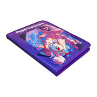 Папка-портфолио А4 «Астронавт», Calligrata TOP, твердая обложка, на кольцах, молния вокруг, для школьника, 1 файл, 8 вкладышей - Фото 4