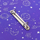 Папка-портфолио А4 «Астронавт», Calligrata TOP, твердая обложка, на кольцах, молния вокруг, для школьника, 1 файл, 8 вкладышей - Фото 7