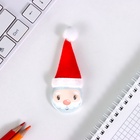 Значок новогодний закатной с колпаком d=35 мм «Дедушка Мороз» 6.5×11 см - Фото 3