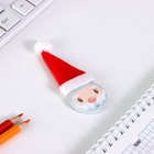 Значок новогодний закатной с колпаком d=35 мм «Дедушка Мороз» 6.5×11 см - Фото 4