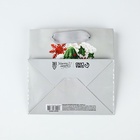 Пакет подарочный новогодний ламинированный квадратный «С Новым годом», ёлка, 14 х 14 х 9 см , Новый год - фото 809280361