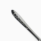 Ложка чайная с нанесением «Нежность», 13,5 см - фото 25637386