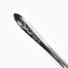 Ложка чайная с нанесением «Цветы», 13,5 см (комплект 6 шт) - фото 25637402