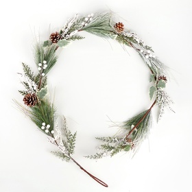 Декор «Новогодняя ветка», 180×25×25 см