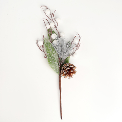 Ветка декоративная новогодняя, 32×13×8 см