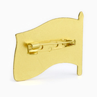 Значок «Флаг 9 мая», 3×2.5 см, цветной в золоте - Фото 3