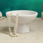 Декоративное кашпо - ваза для цветов «Кристофер», 13×13×8 см, керамическое, белое - Фото 6