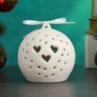 Фигурка светящаяся TAKE IT EASY «Шар с сердечками», 7×7×7.5 см - Фото 2