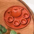 Набор фигурок для чайной церемонии TAKE IT EASY «Милый комплект», 6 предметов, керамика, 10×10×6 см - Фото 2