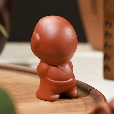 Фигурка для чайной церемонии TAKE IT EASY «Писающий мальчик», керамика, 3.5×3.5×6 см