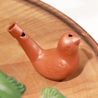 Фигурка для чайной церемонии «Птичка», керамика, свистулька, 6.5×4×6 см - Фото 3