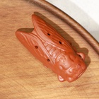 Фигурка для чайной церемонии TAKE IT EASY «Певчая цикада», свистулька, керамика, 7.5×2.5×3.5 см - Фото 4