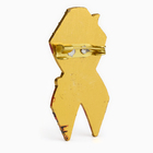 Значок «Георгиевская лента», 4 см, цветной в золоте - Фото 3