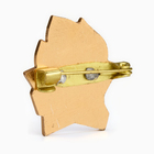 Значок СССР «Всегда готов», 2 см, цвет красно-белый в золоте - Фото 2