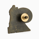 Значок «9 мая» 3 см, цветной в золоте - Фото 2