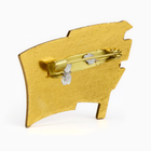 Значок «СССР», 2.5×3 см, красный в золоте - Фото 2